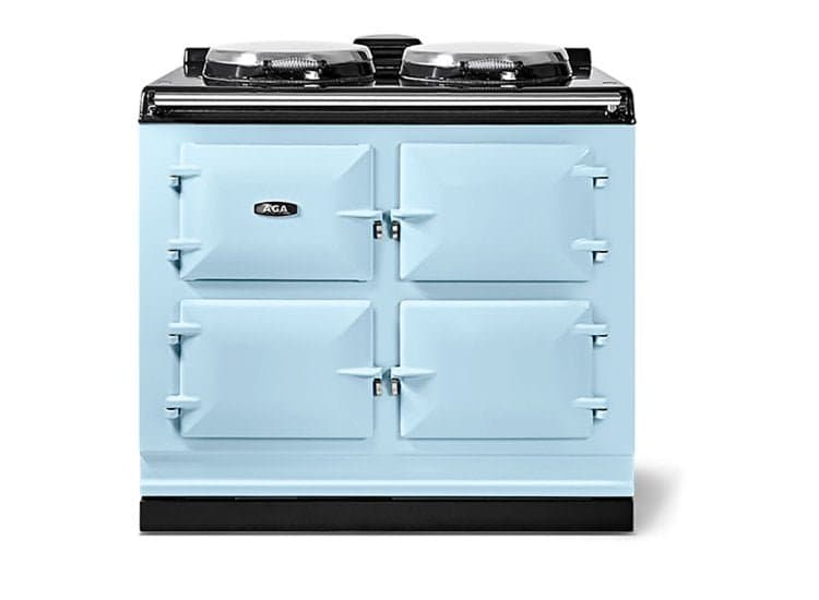 AGA eR7 100 Classic Cast Iron Electric Range 39-Inch In Duck Egg Blue - AER7339DEB