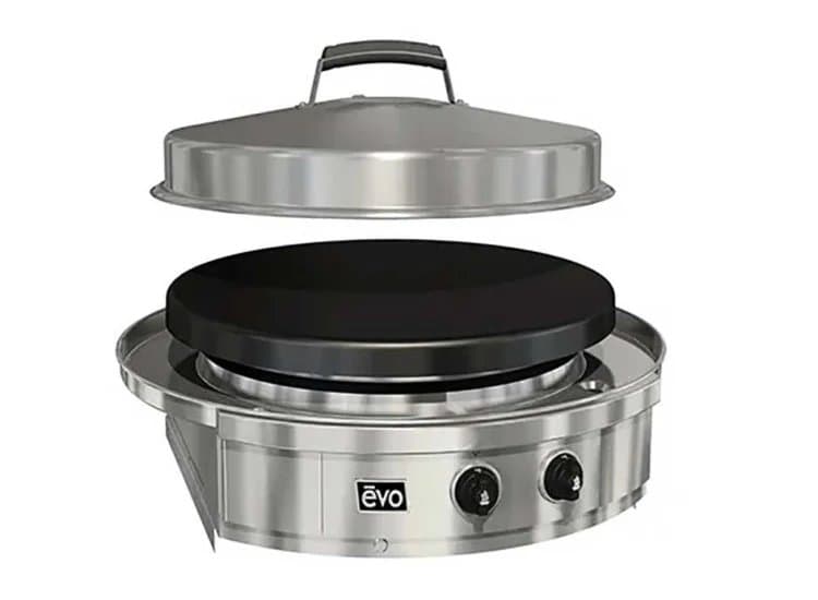 Evo Affinity 25G Stainless Steel Natural Gas Built-In Flattop Griddle