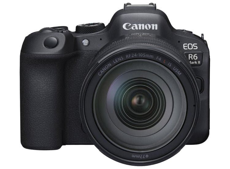 Canon EOS R6 Mark II Mirrorless Camera RF24-105mm F4 L IS USM Lens Kit