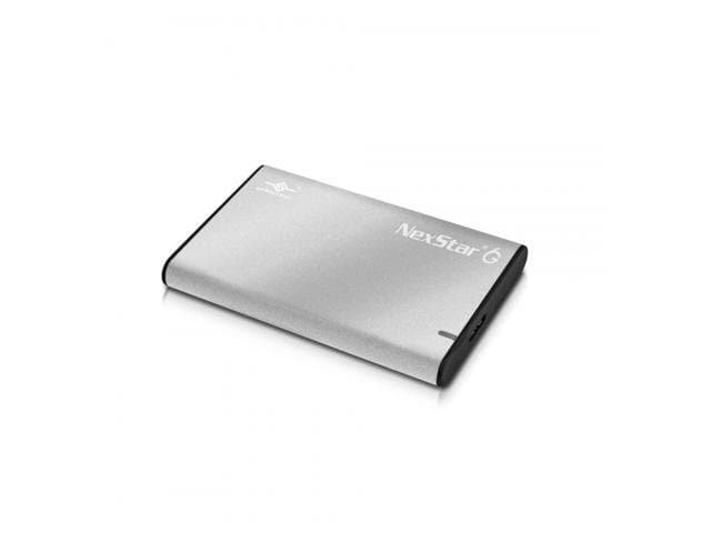 Vantec NexStar 6G 2.5” SATA III to USB 3.2 Gen1 External SSD/HDD Enclosure-Silver NST-268S3-SV