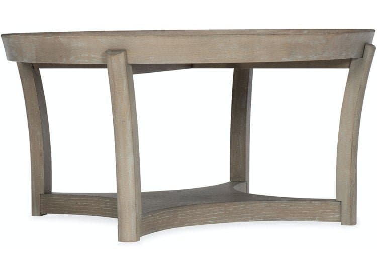 Hooker Furniture Affinity Greiger Oak Round Cocktail Table