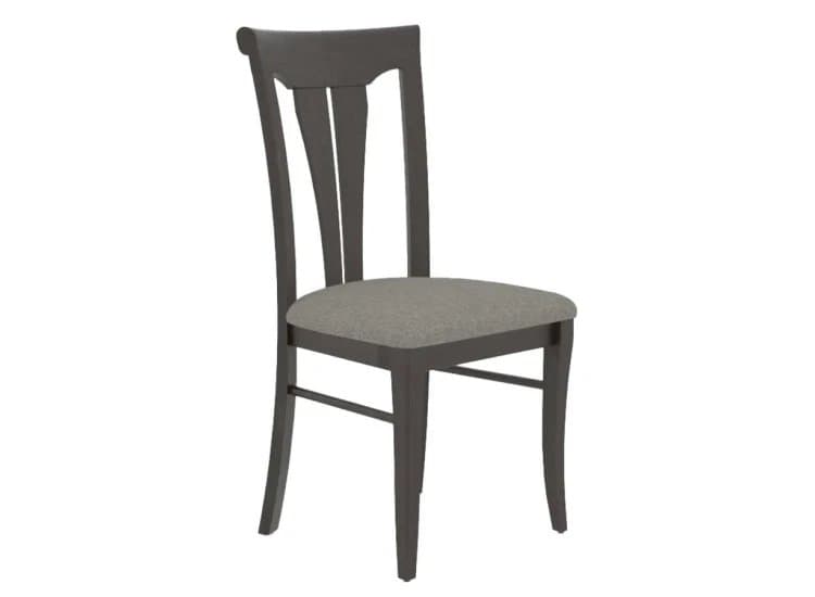 Canadel Core Dining Chair in Davey's Grey | TN Fabric