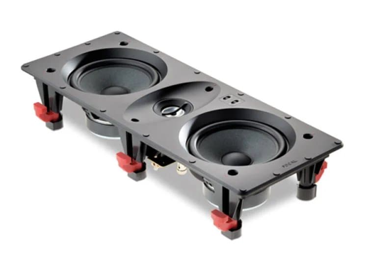 Focal 100IWLCR5 White In-Wall 2-Way D'Appolito Loudspeakers (Each)