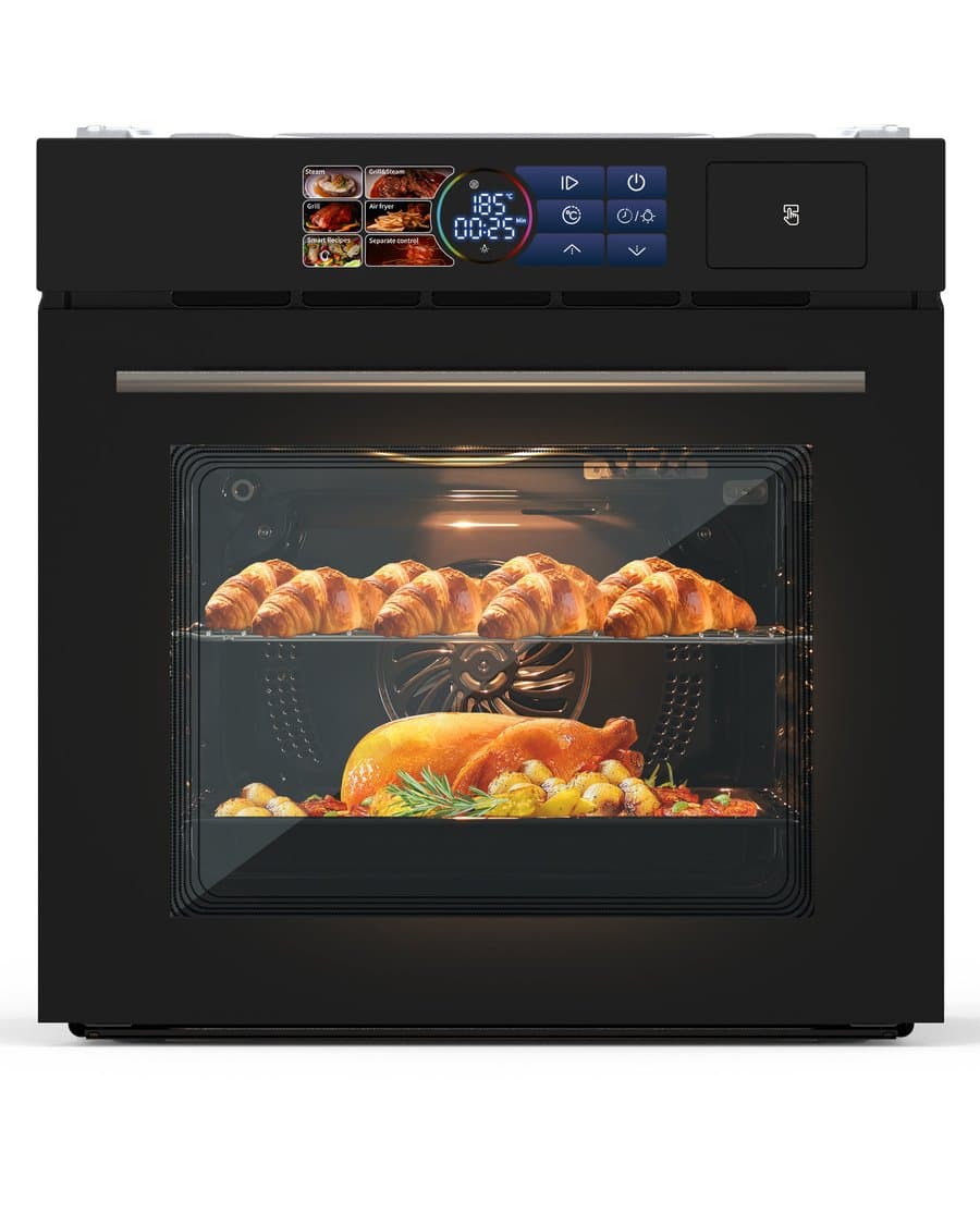 24 in Built-in Steam Oven,70 L Smart Wall Oven with LED Display,1°C Precision,Air Fry,Energy Saving PHO_11E88JQW_36763_HML_7wtn