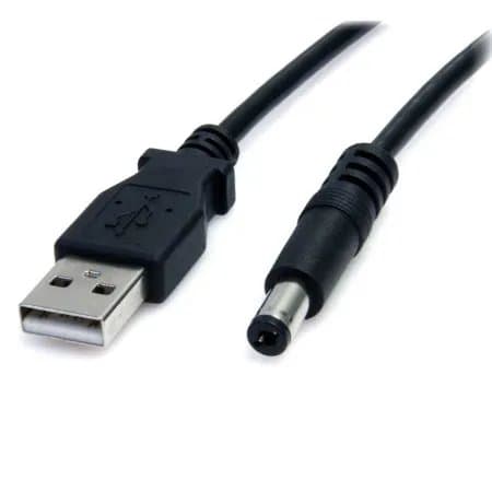 StarTech 3' USB to Type M Barrel 5V DC Power Cable