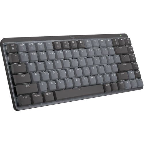 Logitech MX Mechanical Mini Wireless Keyboard (Gray, Linear)