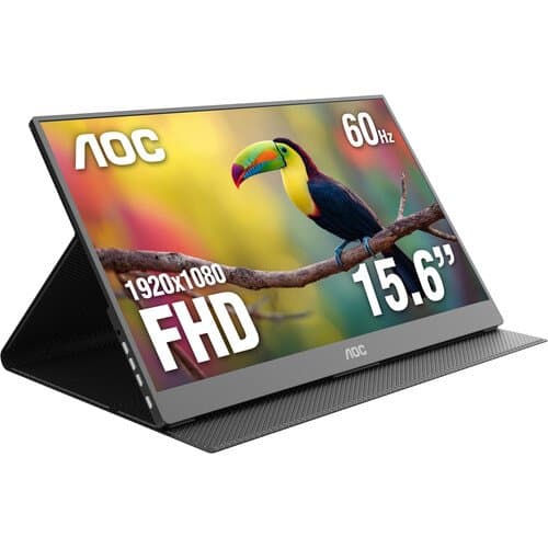 AOC 16E10 15.6" Portable Monitor (5-Pack)