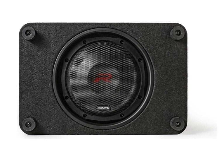 Alpine R-Series 12" Single Shallow Preloaded Subwoofer Enclosure
