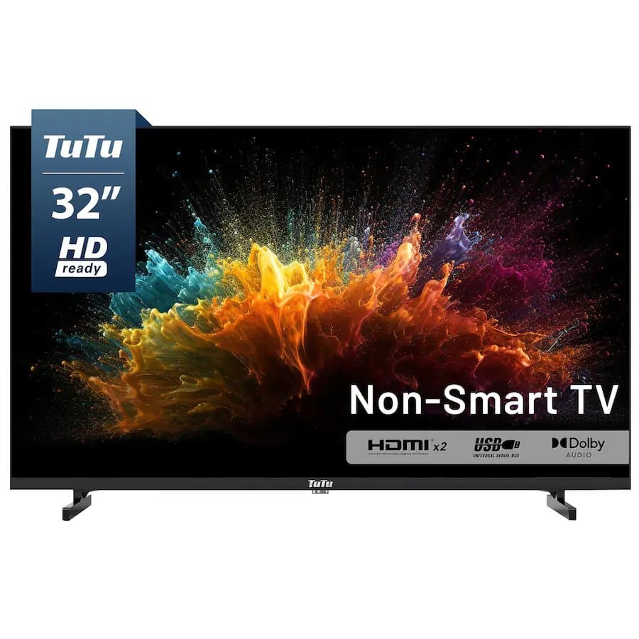 32" 720p HD 2K LED Non-Smart TV