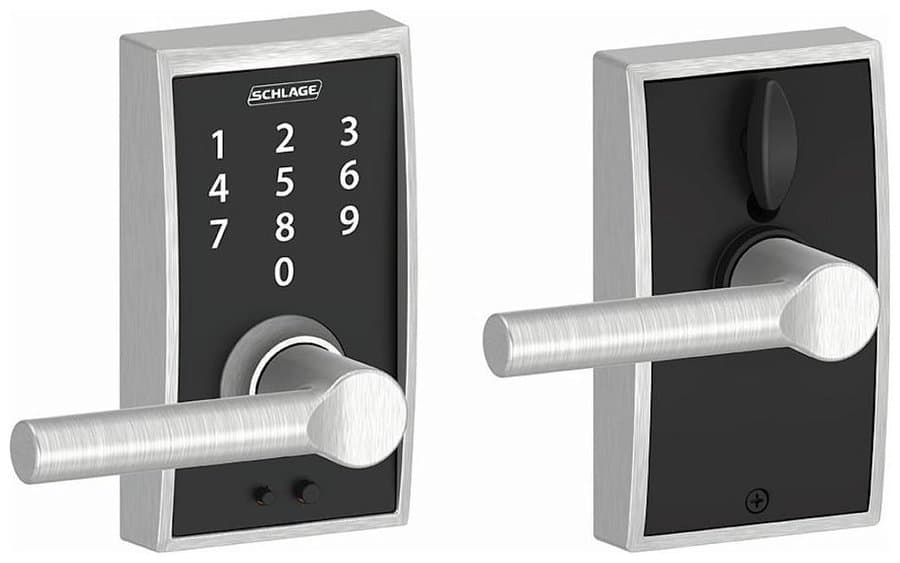 Schlage Fe695-Cen-Brw Century Touch Entry Leverset