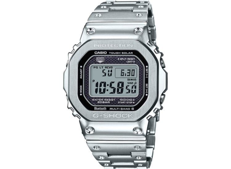 G-Shock Full Metal GMW-B5000 Series 43mm Watch with Stainless Steel Bracelet