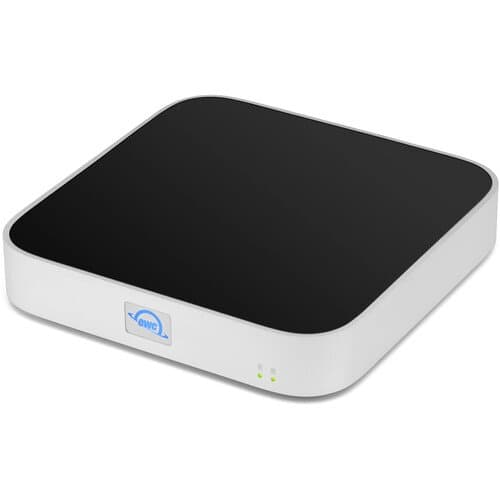 OWC 10TB miniStack STX & Thunderbolt Hub Xpansion (2TB SSD + 8TB HDD, Matte Silver)