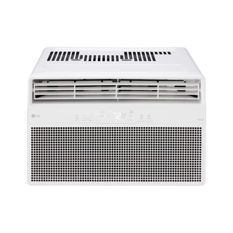 10,000 (DOE) BTU 115-Volts Window Air Conditioner Unit Cools 450 sq. ft. with Wi-Fi, Remote and Dehumidifier