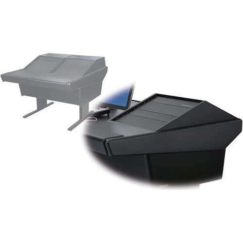 Argosy 50-V2R Universal Workspace with Two VR-1000 Front 10 RU (Black)