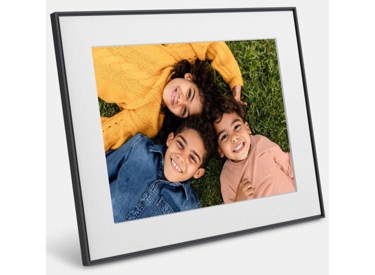 Aura Digital Photo Frame Walden 15-inch, Walden Ink with Textured Mat