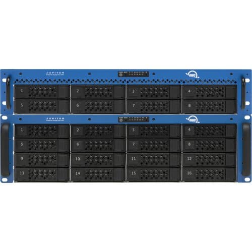 OWC Jupiter Callisto 32TB 16-Bay NAS Server (16 x 2TB SSDs)