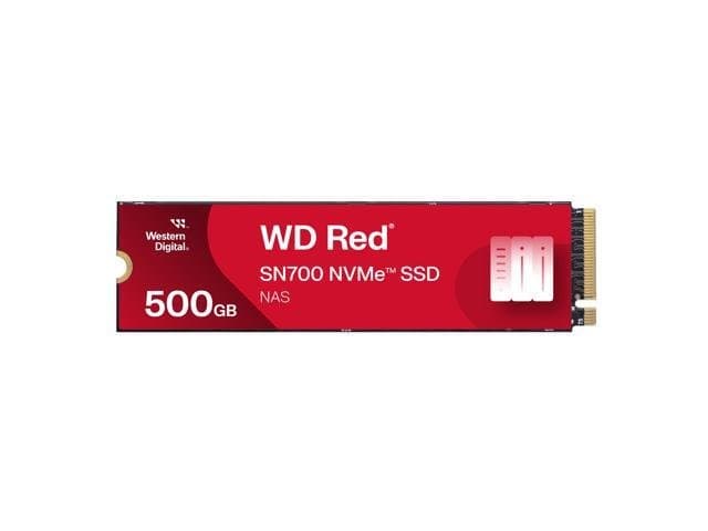 WD Red SN700 NVMe SSD, 500GB of NVMe Solid-State Drive for NAS Devices