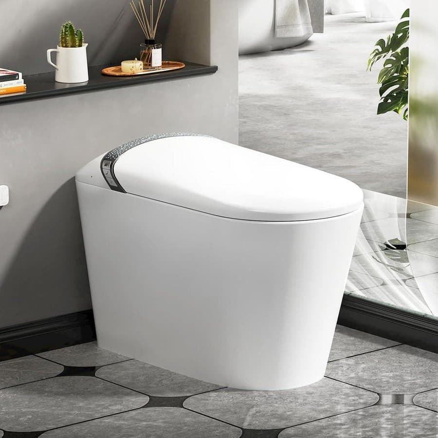 Yingze Elongated Bidet Toilet with Auto Open and Flush