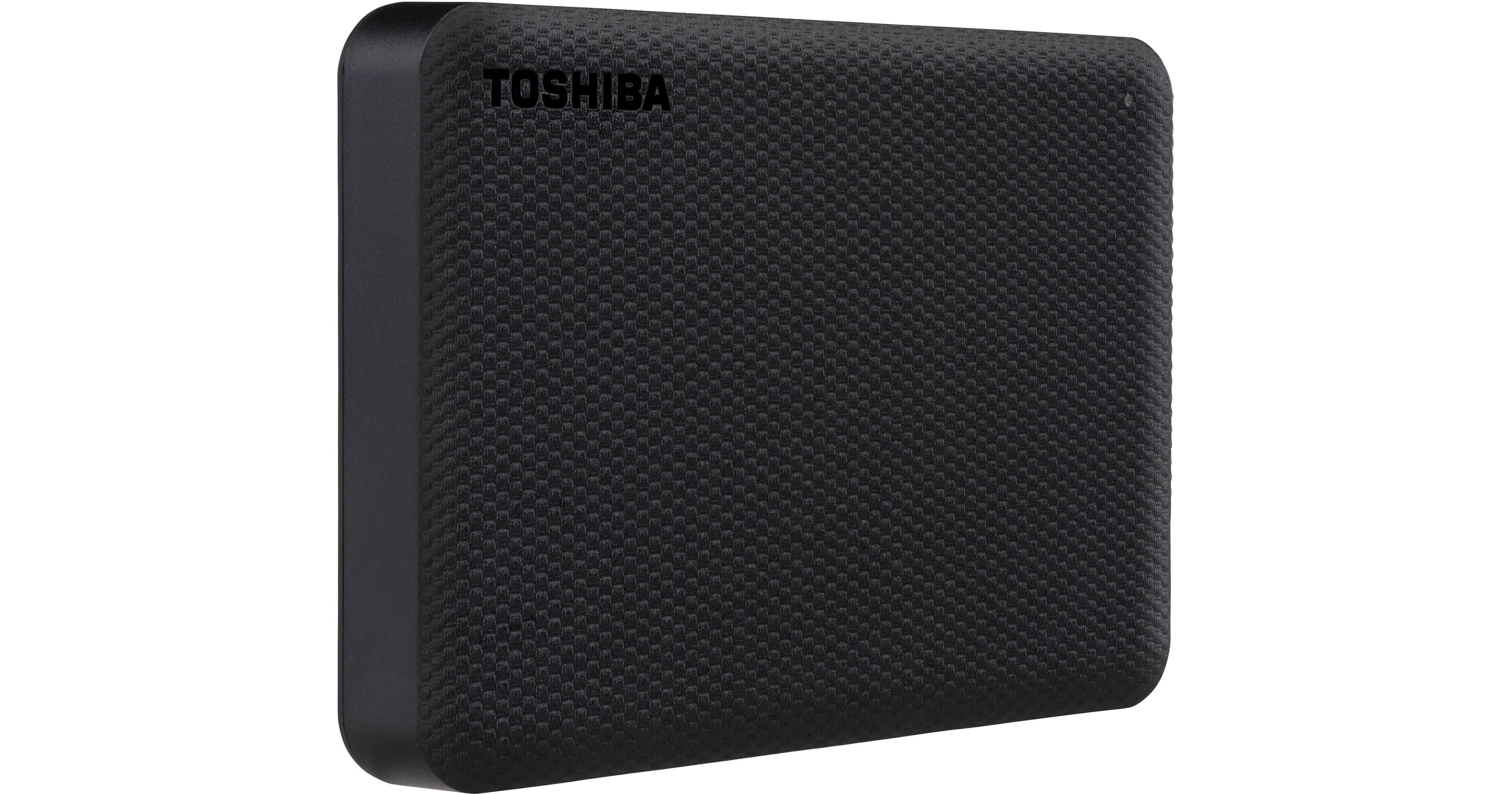 Toshiba 4TB Canvio Advance USB-A 3.2 Gen 1 Portable Hard Drive (Black)