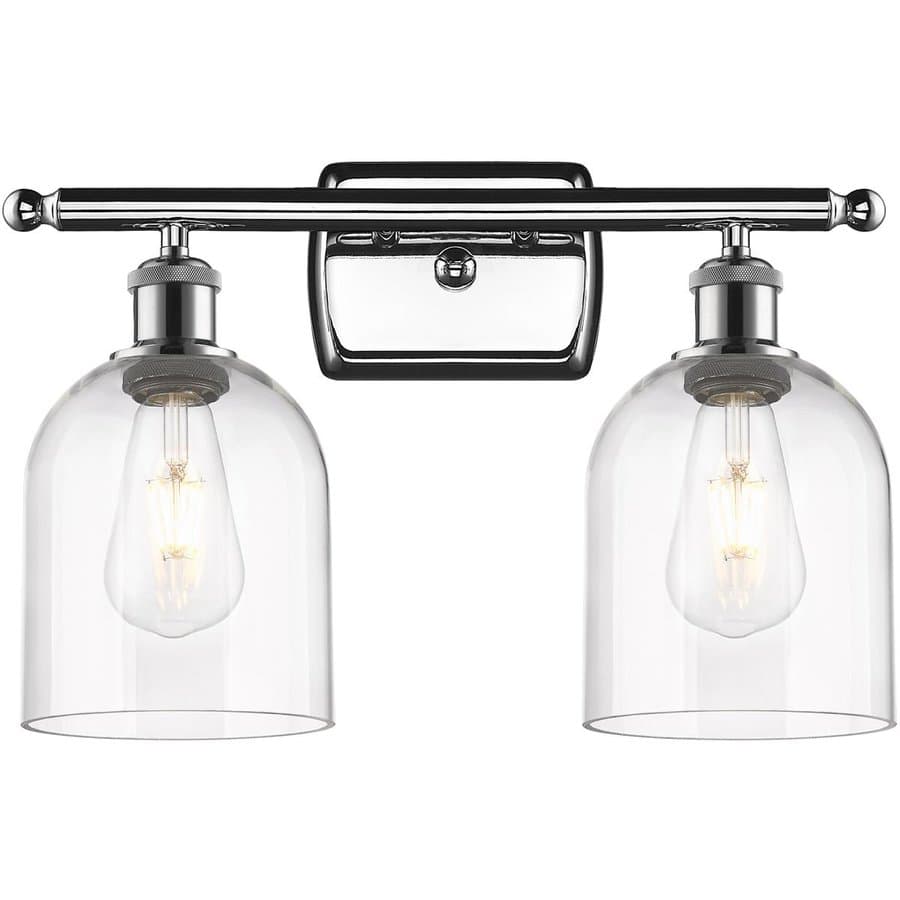 Innovations Lighting  516-2W-PC-G558-6CL Ballston Bella Bathroom Vanity Light Polished Chrome