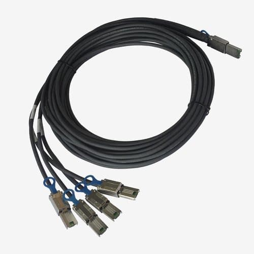 Qualstar Mini-SAS 4x Quad Cable (16')