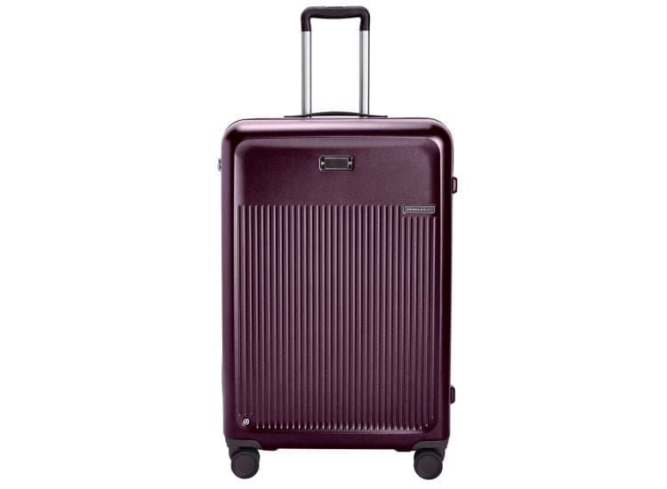 Briggs & Riley Sympatico Large 30-Inch Luggage Expandable Spinner, Plum