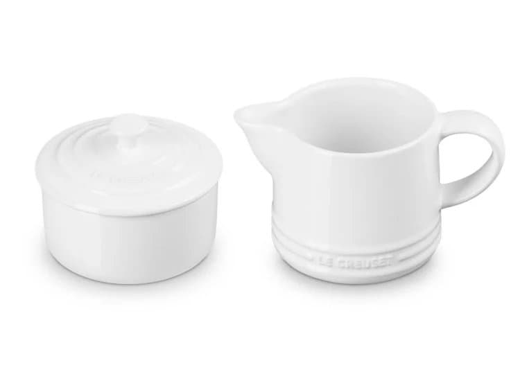 Le Creuset Signature White Cream & Sugar Set
