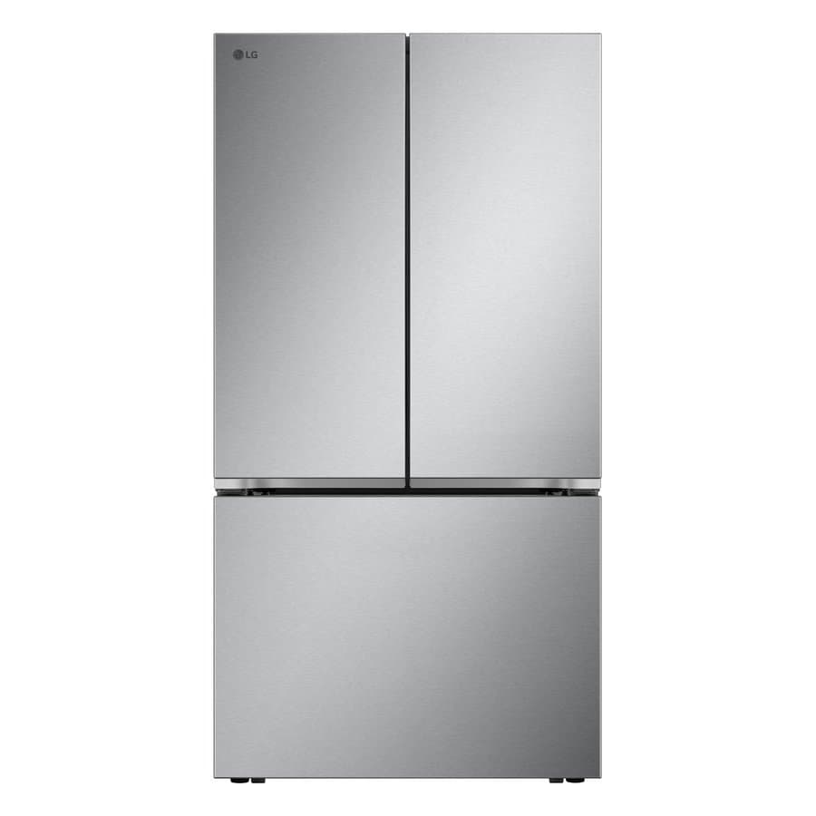 Samsung Standard-Depth 27-cu ft 3 -Door 36-in Wide with Dual Ice Maker ( Fingerprint Resistant Stainless Steel ) ENERGY STAR Certified