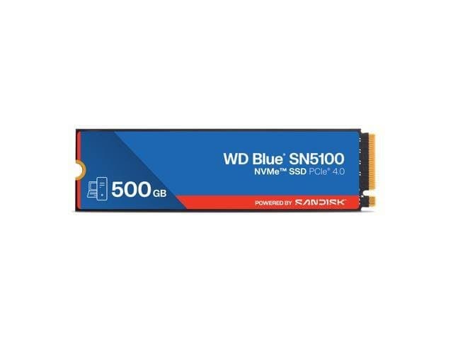 WD 500GB Blue SN5100 NVMe PCIe 4.0 Internal SSD