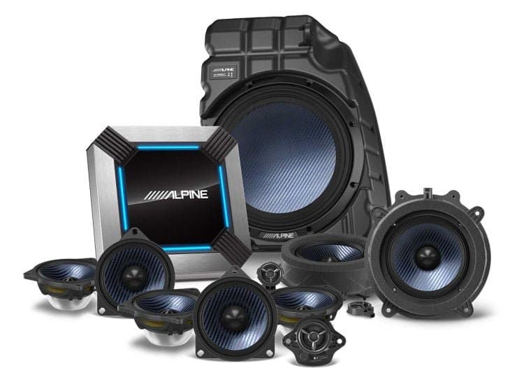 Alpine Complete Sound System Kit 11-Inch Speaker For 2022-Up Tesla Model 3