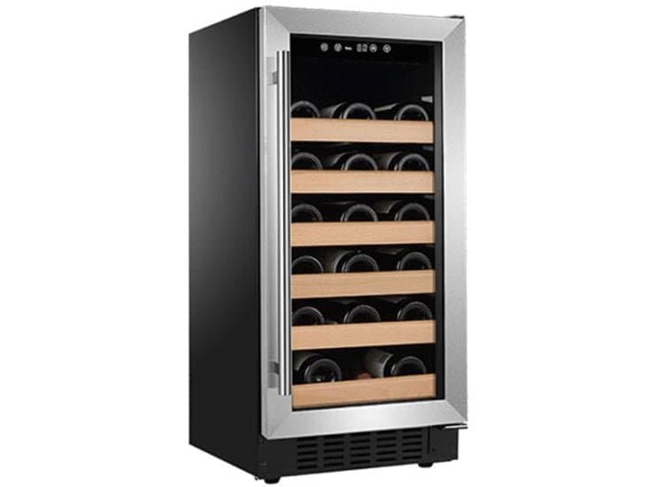 Azure 3 Cu. Ft. Wine Center 15-Inch Wide ADA, Glass Door with Stainless Frame