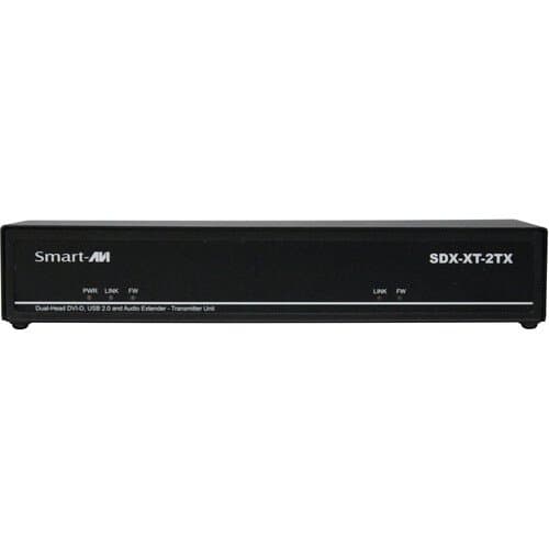 Smart-AVI Dual-Head DVI-D USB 2.0 Audio Cat 5/5e/6 Extender Transmitter