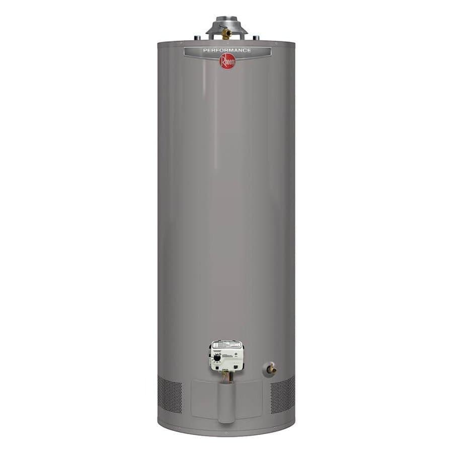 Performance 40 Gal. Tall 40,000 BTU Natural Gas Water Heater with Top T and P Valve and 6-Year Warranty