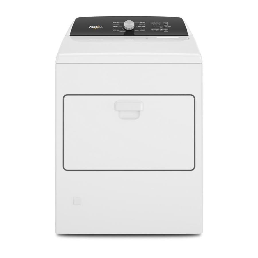 Whirlpool 7-cu ft Vented Gas Dryer ( White )
