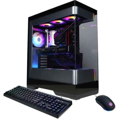 CyberPowerPC Gamer Supreme RGB Desktop Computer (32 GB, 2 TB, AMD Ryzen 7 9850X3D)