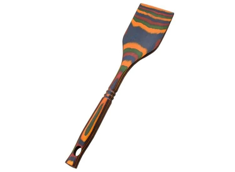 Island Bamboo Rainbow Pakka Wood Spatula