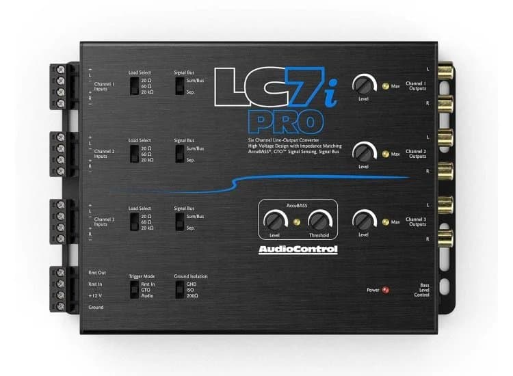 AudioControl 6-Channel Line Out Converter w/ Accubass