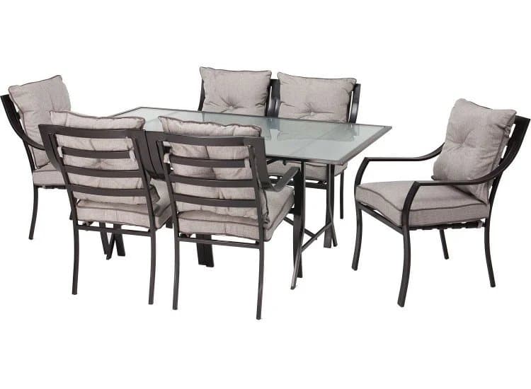 Hanover Lavallette 7-Piece Outdoor Dining Set