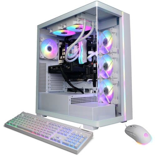 CyberPowerPC Gamer Supreme Liquid Cool Desktop Computer (White) (32 GB, 2 TB, Intel Core i7-14900KF (14th Gen))