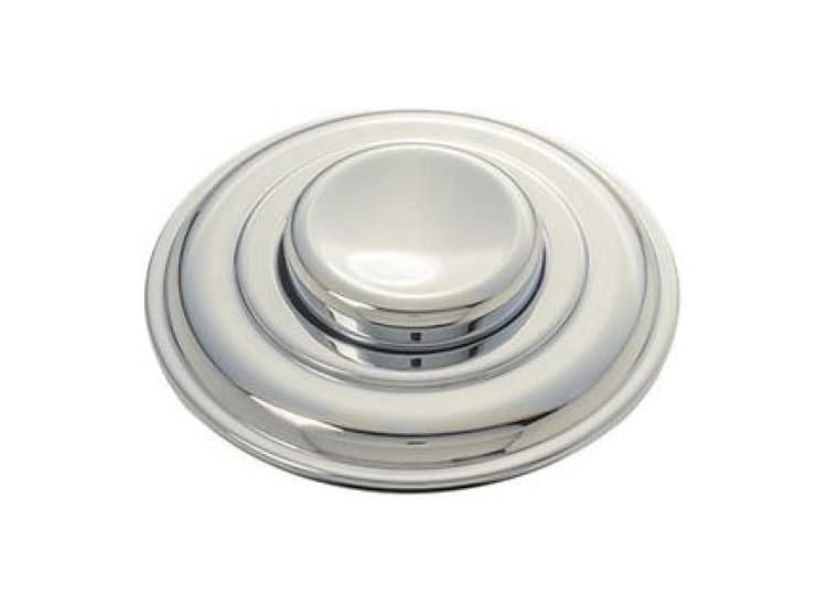 InSinkErator Vintage-Air-Activated Switch-Button, Polished Nickel