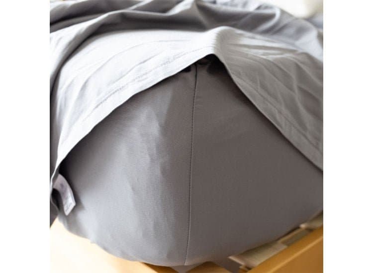 DreamFit DreamCool Pima Cotton Full Sheet Set, Gray