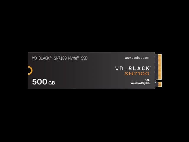 WD 500GB WD_BLACK SN7100 NVMe PCIe 4.0 M.2 Internal SSD