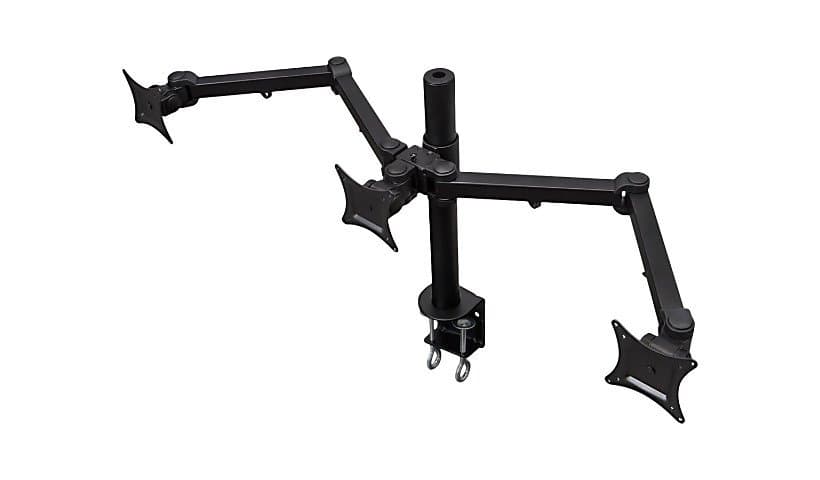 Mount-It! Full Motion Triple Monitor Desk Mount for 24 to 32" Displays
