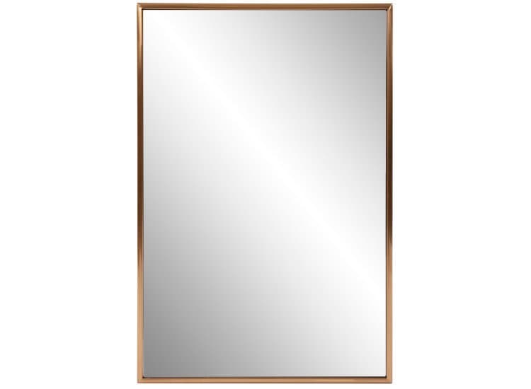 Howard Elliott Yorkville Vanity Mirror, Brushed Brass Finish
