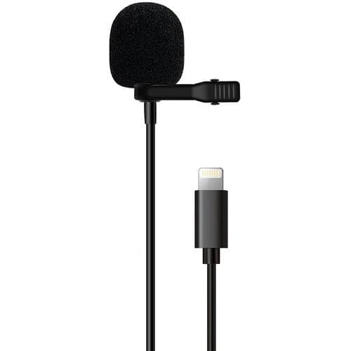 LituFoto VV10 Lightning Lavalier Microphone (19.7')