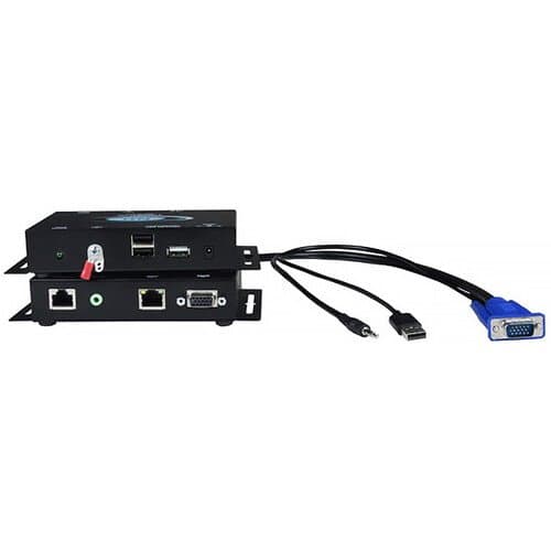 Network Technologies XTENDEX USB KVM Extender with Audio via Cat Cable (1000')