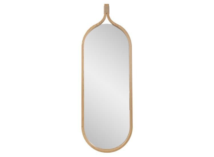 Howard Elliott Ulah Oval Mirror, Brown
