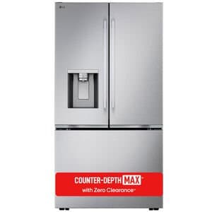 LG 23.7 Cu. Ft. French Door Refrigerator 36" Stainless Steel