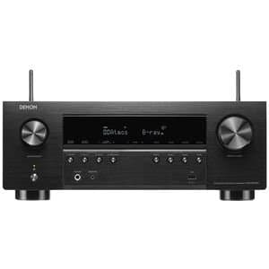 Denon 8K Video & 3D Audio Experience, 7.2 Channel Receiver with Built-In HEOS-Black