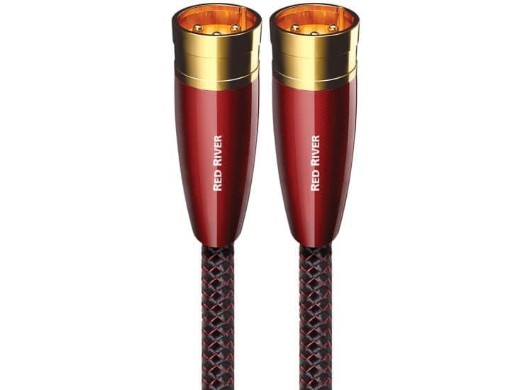AudioQuest 9.8 Feet Red River XLR Interconnect Cables